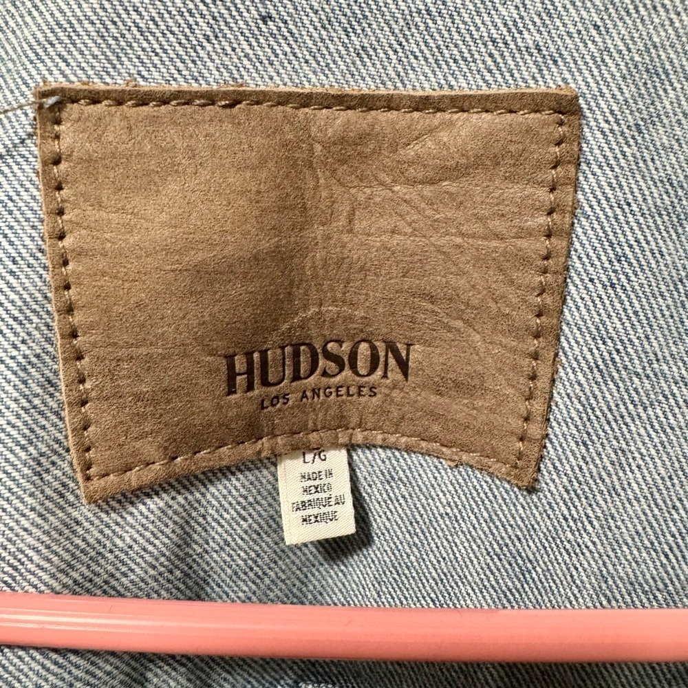 Hudson Jeans Denim Jacket L - Picture 2 of 5